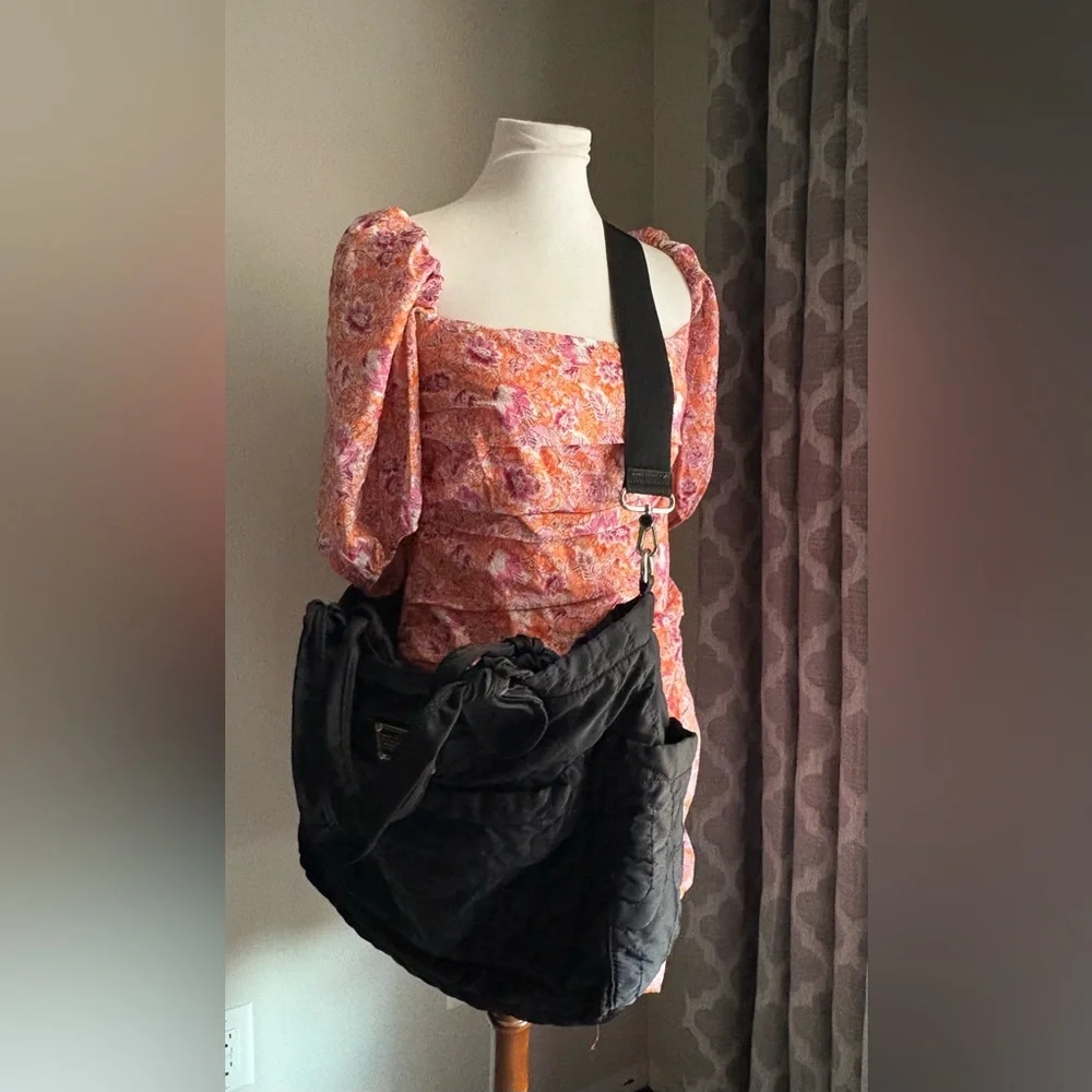 Marc By Marc Jacobs Eliza Nylon Travel Crossbody Tote Bag In Black